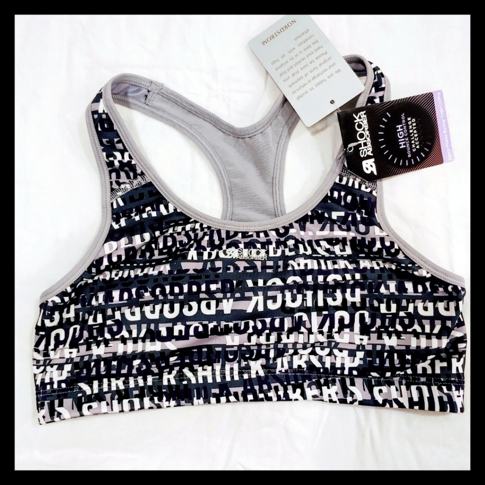 🆕💥Brand New Shock Absorber Graphic Print Sport Bra
